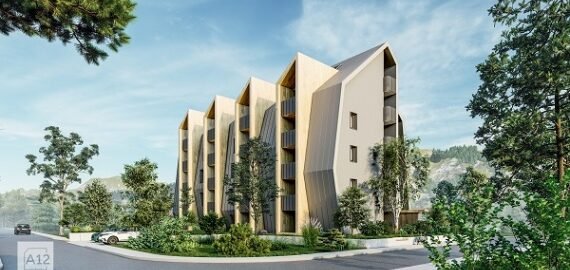 Двуспальный апартамент в современном здании в курорте Колашин