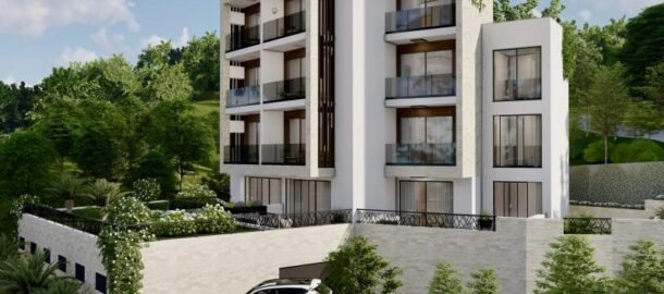 Участок с видом на море и разрешением строительства квартирного дома в Тивате (Кава)