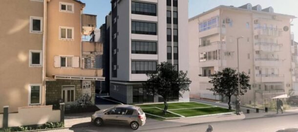 Three-room apartment in a building under construction in Budva (Rozino)