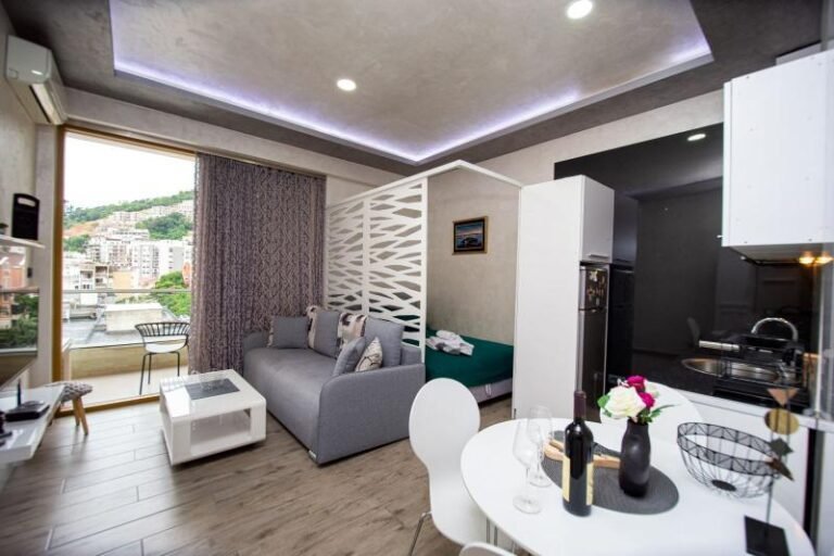 Garsonjera u centru Budve za dugoročni najam!