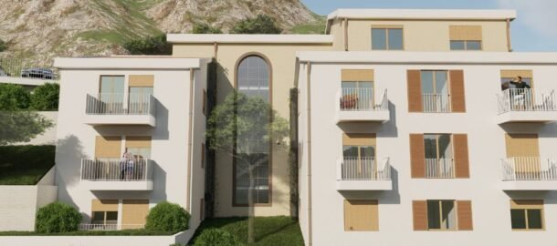 Једнособан стан у Будви, Подкошљун.