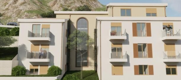 One-bedroom apartment in Budva in a building under construction in the Podkosljun area!