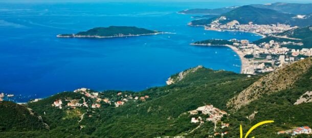 Земельный участок с видом на море с разрешением на строительство в Куляче!