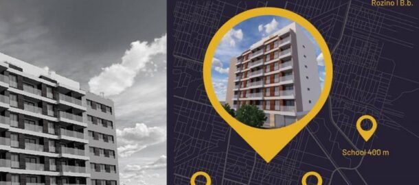 3 комнатная квартира в Будве, район Розино