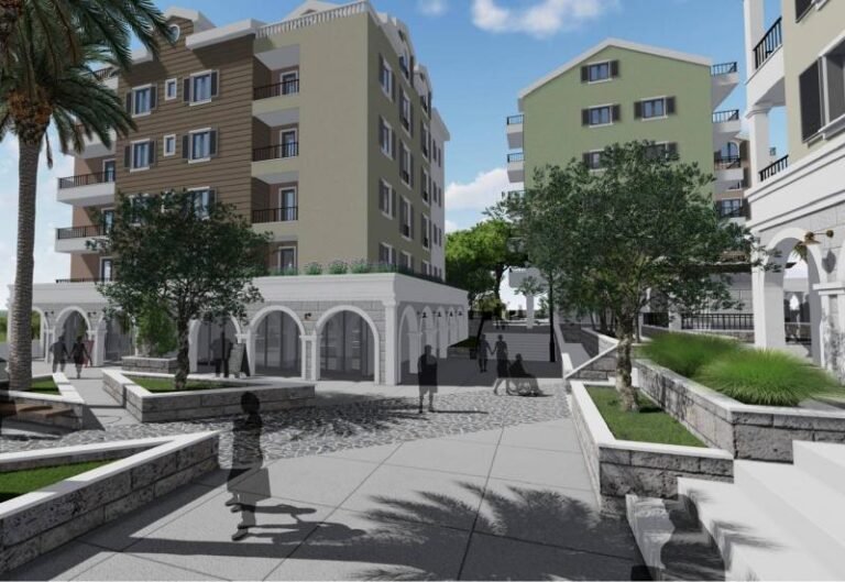 Jednosoban stan, komforna zgrada u Tivtu, Donja Lastva