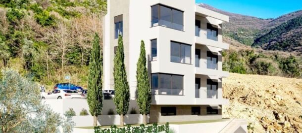 Dvosoban stan u novoj zgradi u Tivtu, Donja Lastva