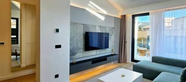 LUKSUZNI JEDNOSOBNI APARTMAN 70 M2 U CENTRU BUDVE — KOMPLEKS ONIA