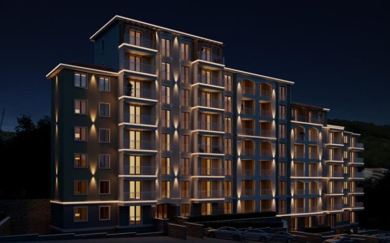 Премиальный жилой комплекс на второй линии моря в районе Боретти, Бечичи