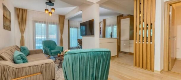 Trosoban stan 107m2 sa pogledom na more u Pržnu