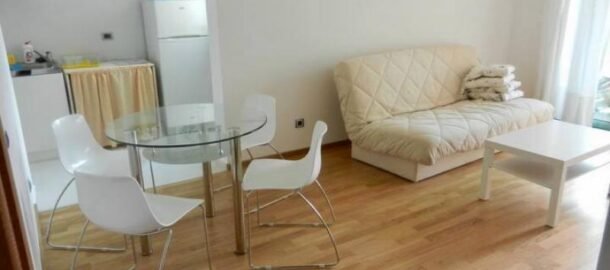 One-bedroom apartment in Becici near IDEA Market for 1 year