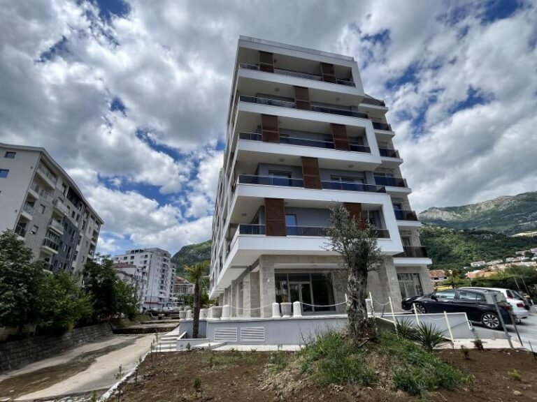 2-room apartment on the river bank in the premium class building AURA in Budva